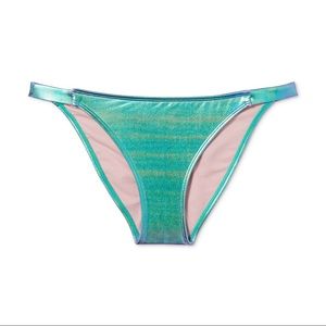 Mermaid Metallic Bikini bottom NWOT